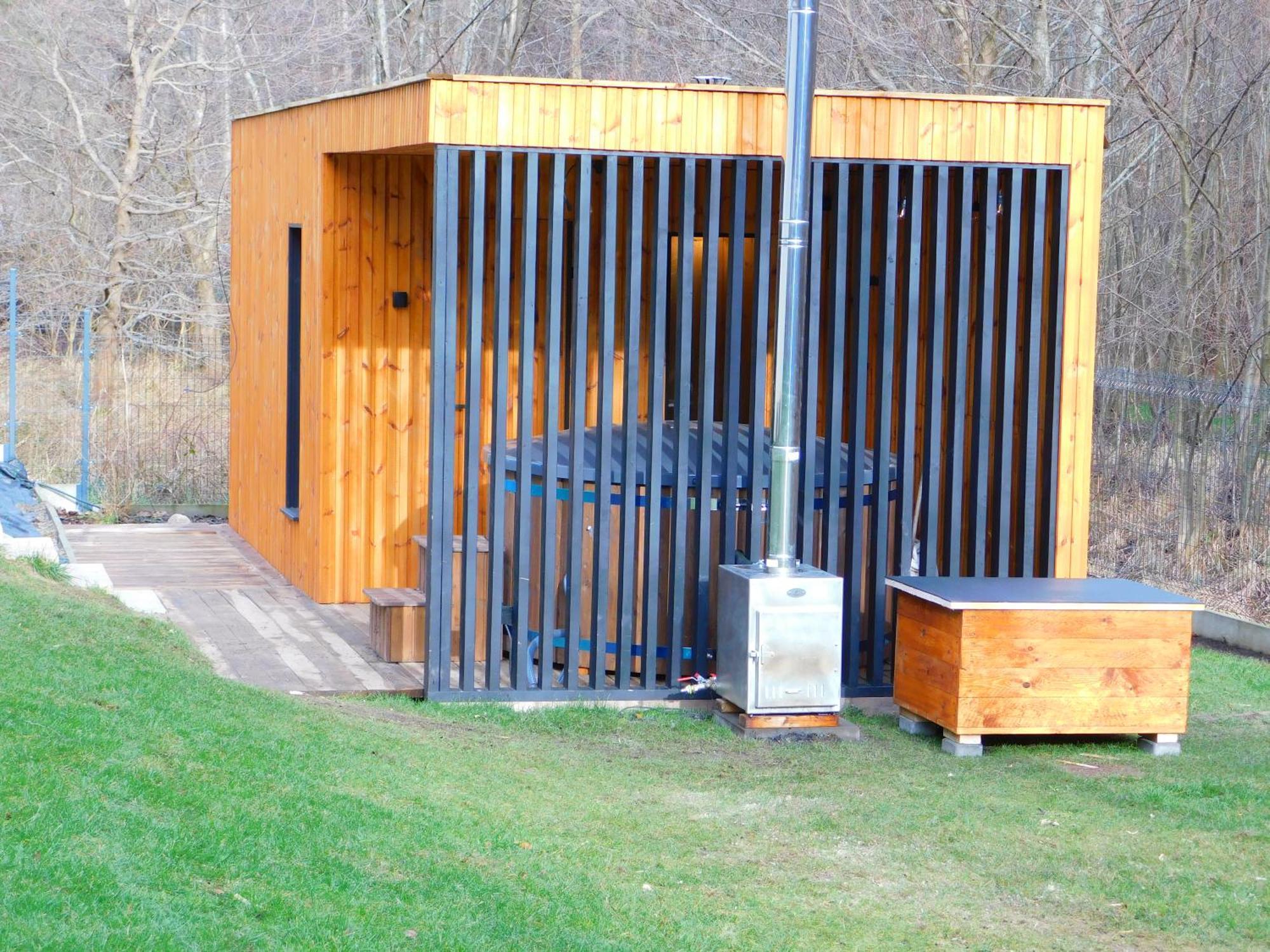 Forest House Sasino-Spa Sauna Balia Buitenkant foto